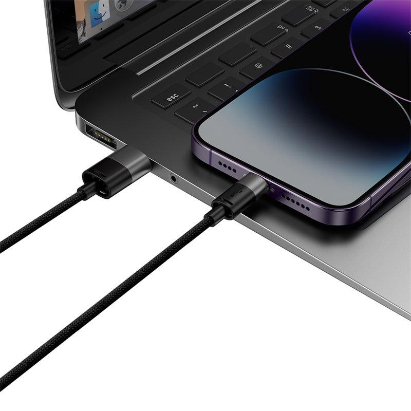 Baseus StarSpeed 1-for-3 Fast Charging Data Cable USB to M+L+C 3.5A 1.2m