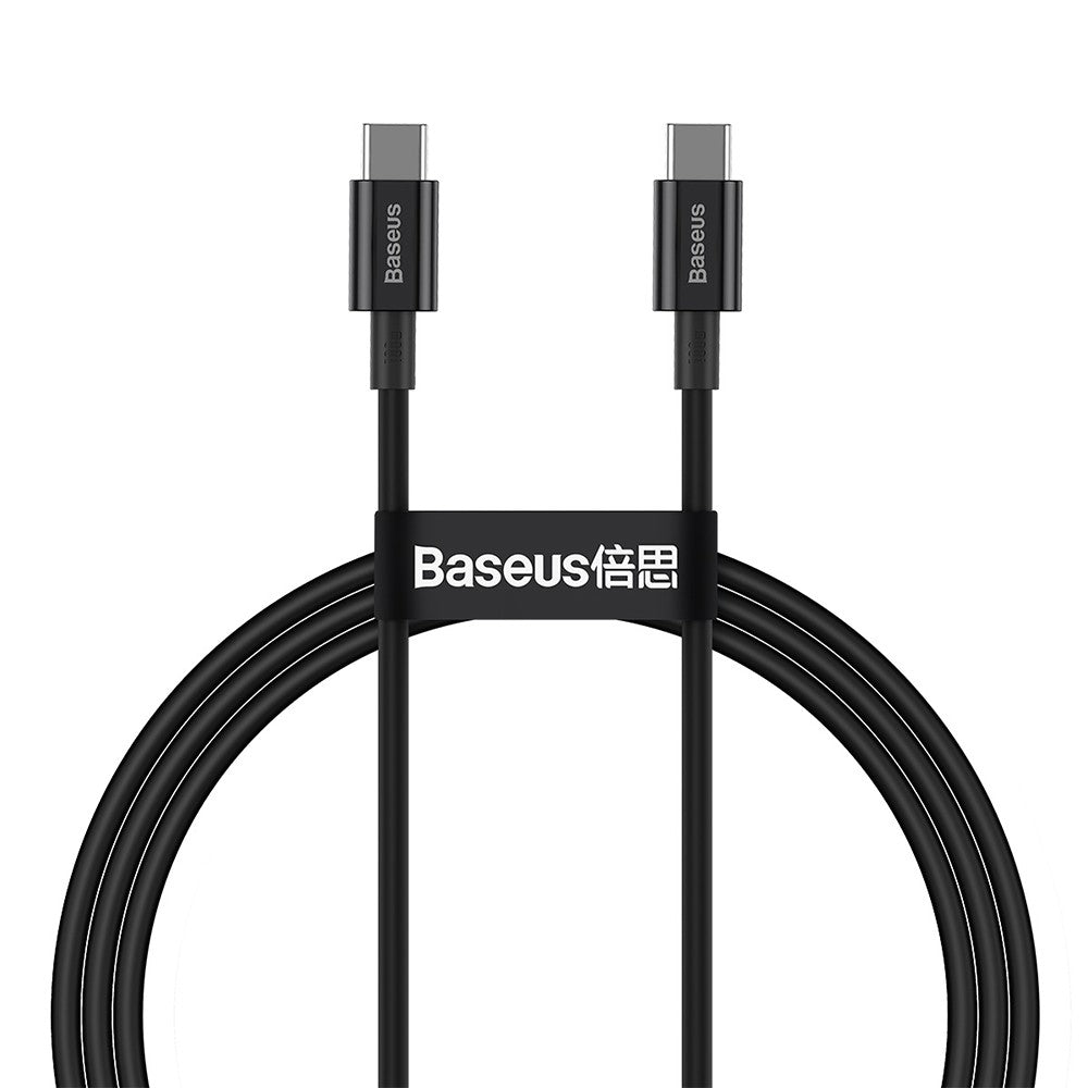 Baseus Superior Series Fast Charging Data Cable Type-C to Type-C 100W 1/2M