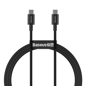 Baseus Superior Series Fast Charging Data Cable Type-C to Type-C 100W 1/2M
