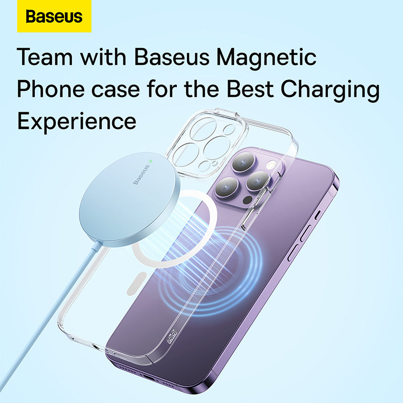 Baseus Simple Mini3 Magnetic Wireless Charger 15W