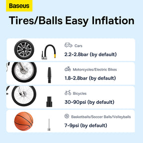 Baseus SuperMini Pro Series Wireless Car Inflator
