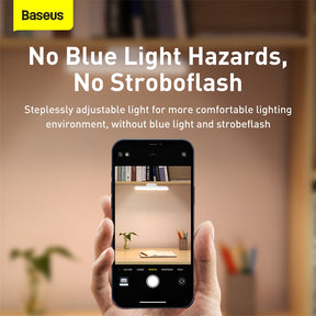 Baseus Magnetic Stepless Dimming Charging Desk Lamp Pro White