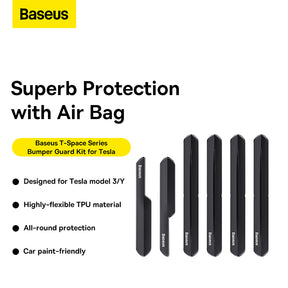 Baseus T-Space Bumper Guard Kit for Tesla, Pack of 6