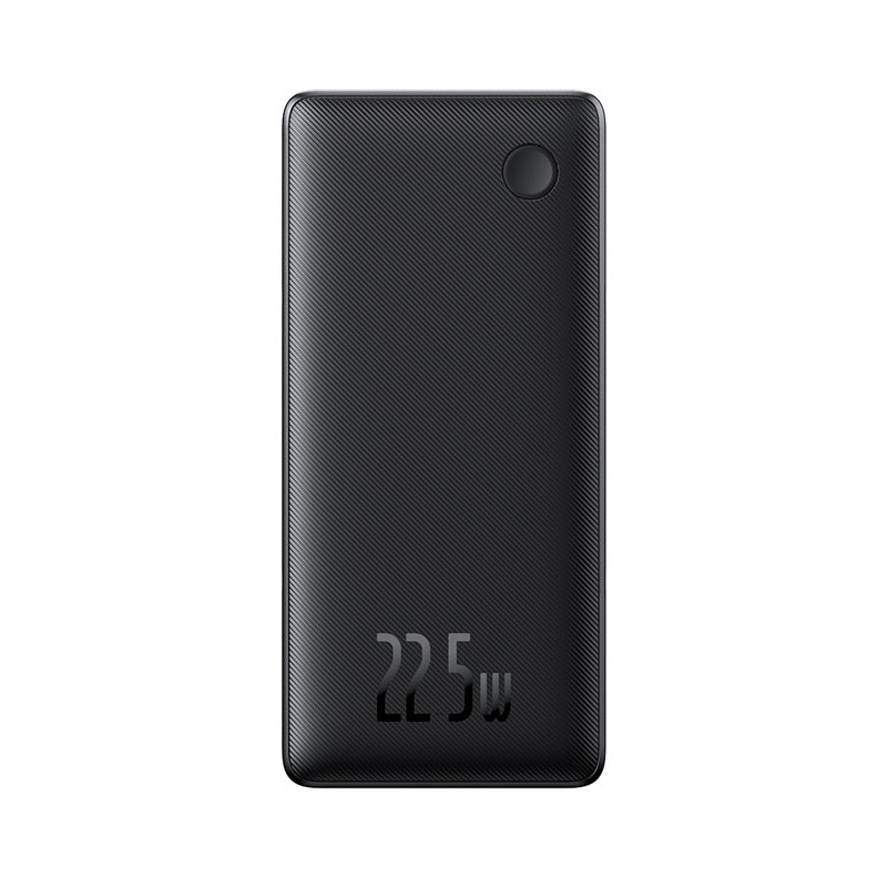 OS-Baseus Airpow Lite Power Bank 10000mAh 22.5W Dual-Cable Cosmic Black