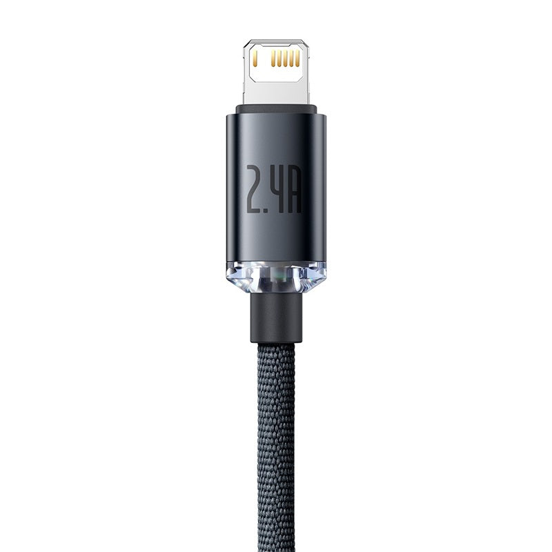 Baseus Crystal Shine Series Fast Charging Data Cable USB to iP 2.4A