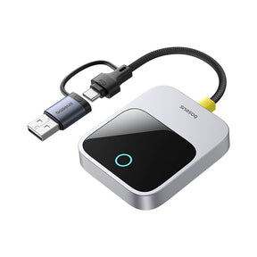 OS-Baseus SafeJourney Series Wireless CarPlay Adapter Space Grey