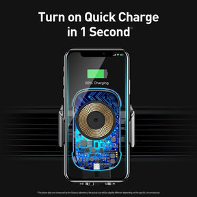 Baseus Light Electric Holder Wireless Charger (15W Qi)
