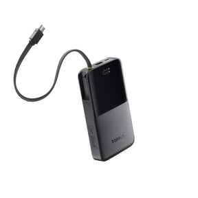 Baseus EnerFill FC51 Bipow2 Pro Digital Display Power Bank with Built-in Cable 10000mAh 22.5W