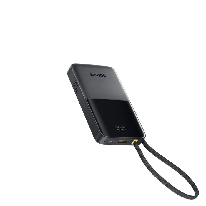 Baseus EnerFill FC51 Bipow2 Pro Digital Display Power Bank with Built-in Cable 10000mAh 22.5W