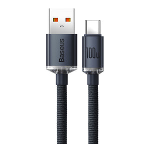 Baseus Crystal Shine Series Fast Charging Data Cable USB to Type-C 100W
