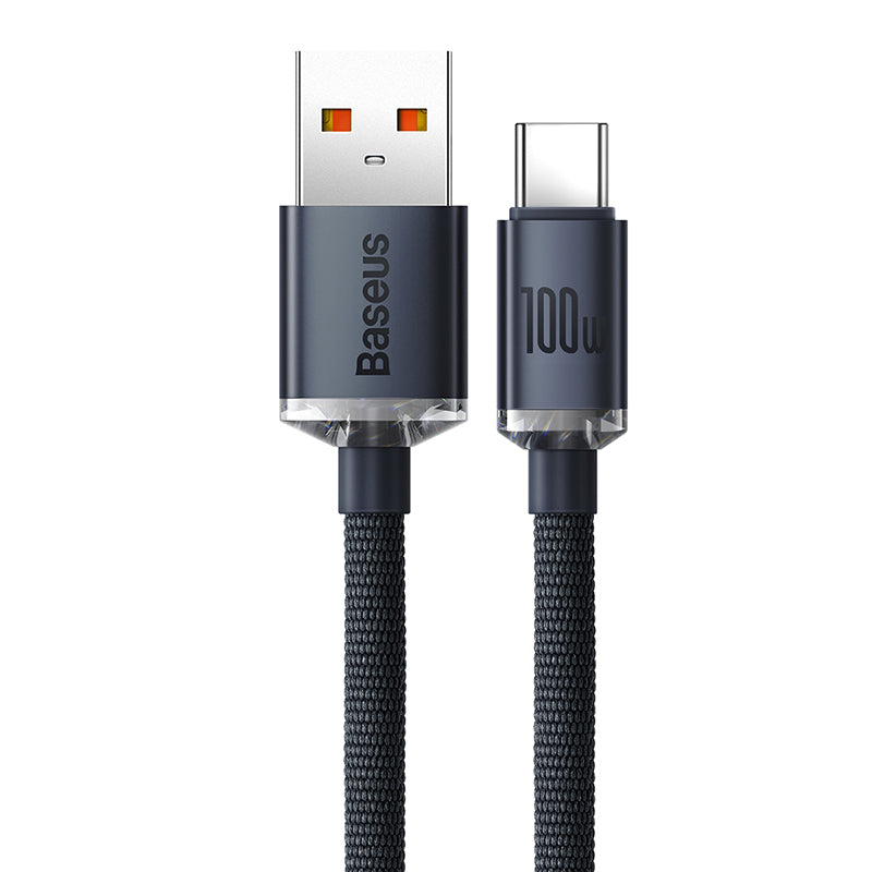 Baseus Crystal Shine Series Fast Charging Data Cable USB to Type-C 100W