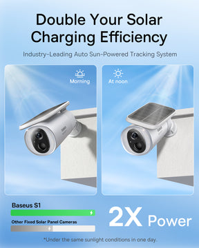 Baseus Security S1 Outdoor Camera 2K White