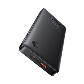 OS-Baseus Airpow Lite Power Bank 10000mAh 22.5W Dual-Cable Cosmic Black