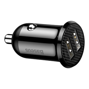 Baseus Grain Pro Car Charger (Dual USB 4.8A)