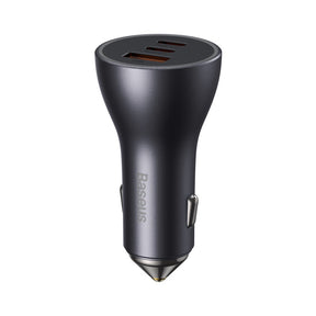 Baseus Golden Contactor Pro Triple Fast Charger Car Charger 65W U+C+C
