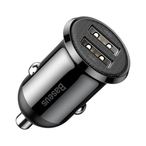 Baseus Grain Pro Car Charger (Dual USB 4.8A)