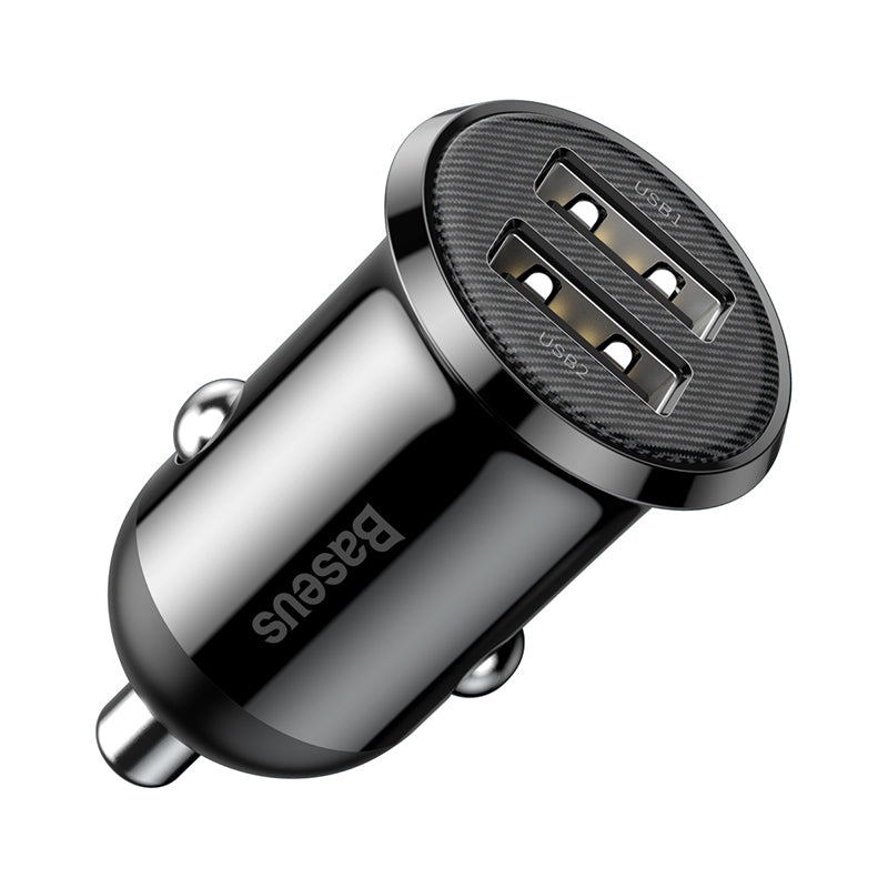 Baseus Grain Pro Car Charger (Dual USB 4.8A)