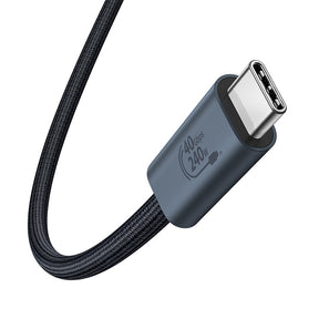 Baseus Flash Series 2 USB4 Full Featured Data Cable Type-C to Type-C 240W 1m
