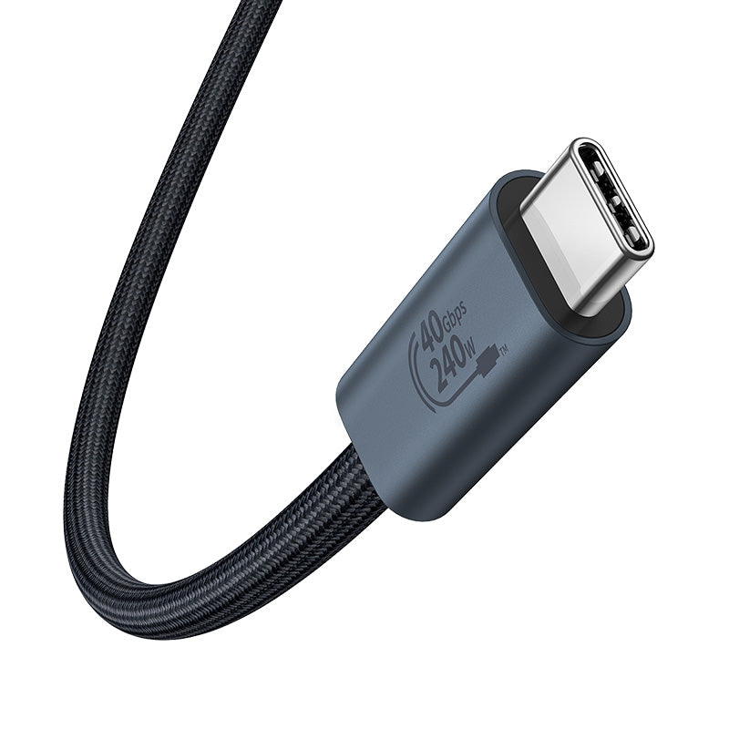 Baseus Flash Series 2 USB4 Full Featured Data Cable Type-C to Type-C 240W 1m