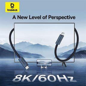 Baseus Flash Series 2 USB4 Full Featured Data Cable Type-C to Type-C 240W 1m