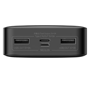 Baseus Bipow Digital Display Power Bank 20000mAh 15W