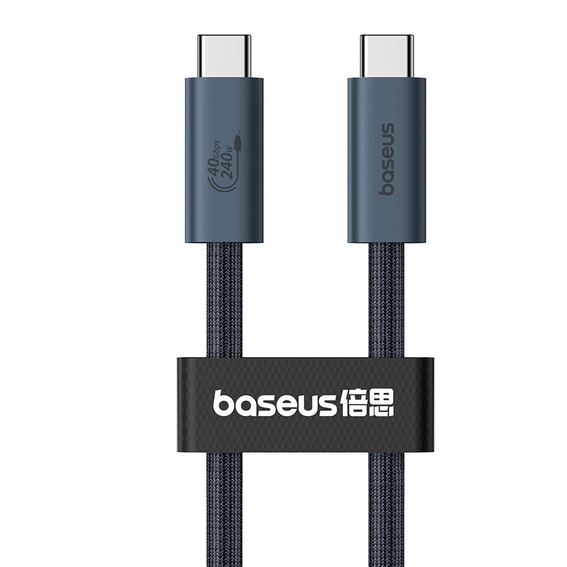 Baseus Flash Series 2 USB4 Full Featured Data Cable Type-C to Type-C 240W 1m