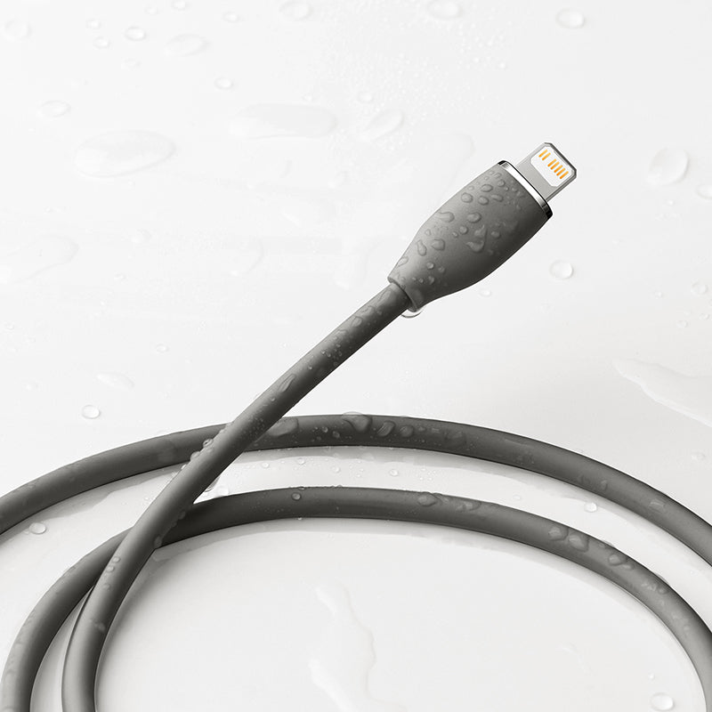 Baseus Jelly Liquid Silica Gel Fast Charging Data Cable USB to iP 2.4A 1.2m