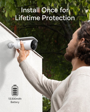 Baseus Security S1 Pro Outdoor Dual Camera 3K 2-Cam Kit White