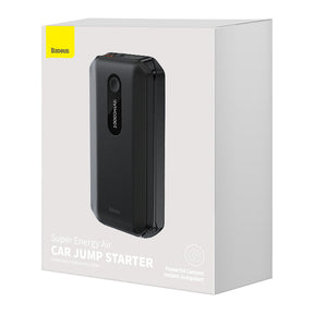 Baseus Super Energy Air Car Jump Starter (10000mAh, Peak Current 1000A)