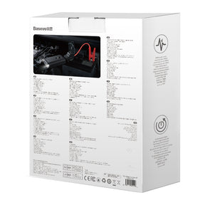Baseus Super Energy Air Car Jump Starter (10000mAh, Peak Current 1000A)