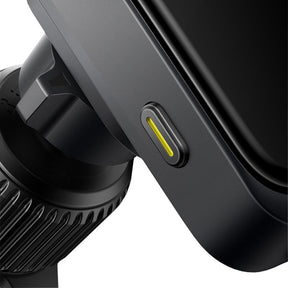 Baseus Wisdom Pro 15W QI Wireless Charger Car Mount Black
