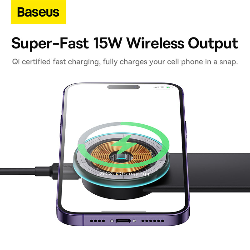Baseus C02 Pro Magnetic Wireless Charging Car Mount