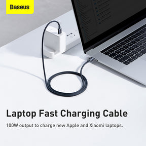 Baseus Crystal Shine Fast Charging Cable Type-C to Type-C 100W