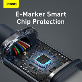 Baseus Crystal Shine Fast Charging Cable Type-C to Type-C 100W