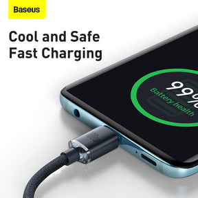 Baseus Crystal Shine Fast Charging Cable Type-C to Type-C 100W