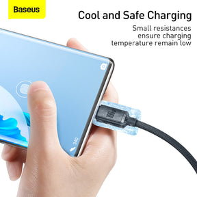 Baseus Crystal Shine Series Fast Charging Data Cable USB to Type-C 100W