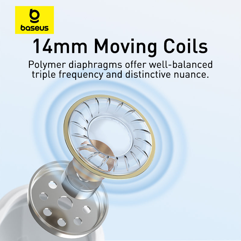 Baseus Encok CZ17 Semi-In-Ear Wired Earphones