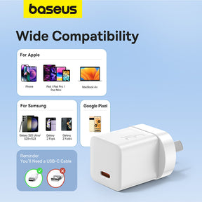 Baseus GaN5 Mini Fast Charger 1C 30W