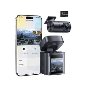 Baseus PrimeTrip VD1 Pro Dash Cam Lithium Battery 4K+1080p
