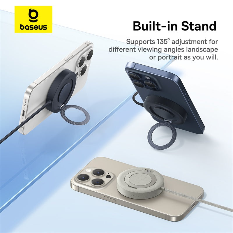 Baseus Simple Mini4 Qi2 Magnetic Wireless Charger 15W
