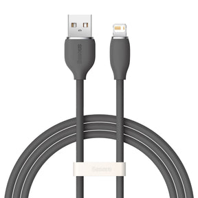 Baseus Jelly Liquid Silica Gel Fast Charging Data Cable USB to iP 2.4A 1.2m