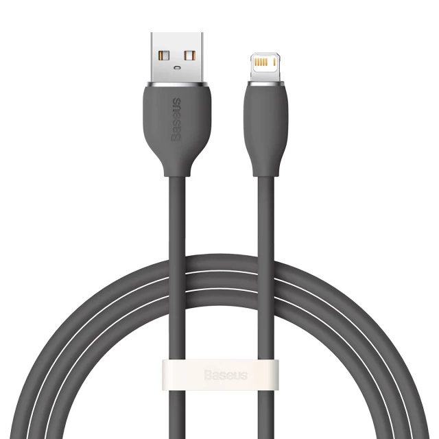 Baseus Jelly Liquid Silica Gel Fast Charging Data Cable USB to iP 2.4A 1.2m
