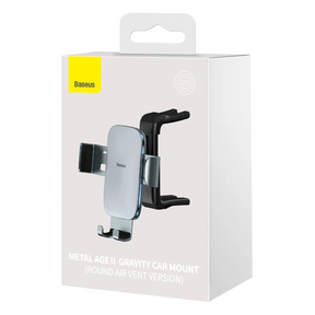 Baseus Metal Agell Gravity Car Mount (Round Air Vent Version)