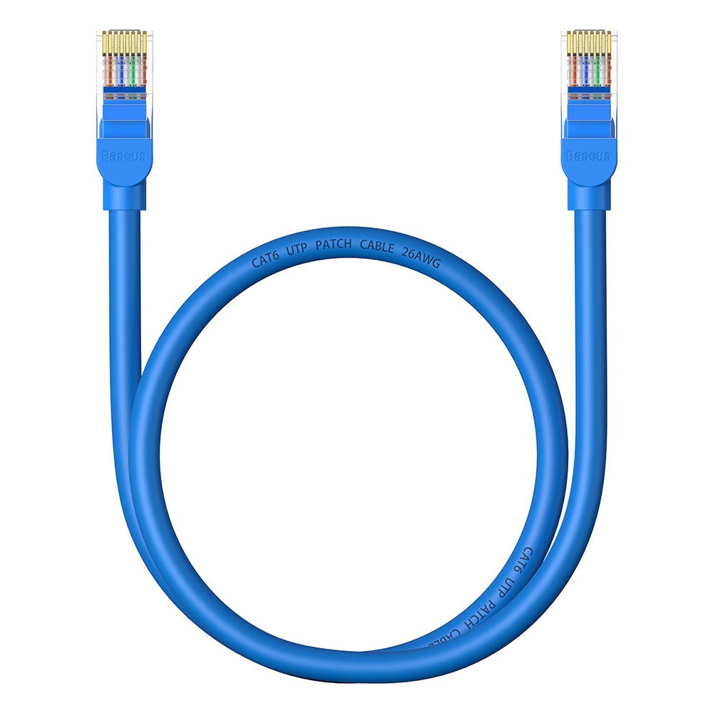Baseus High Speed CAT6 Gigabit Ethernet Cable 0.5/1/23/5M-Galaxy Blue