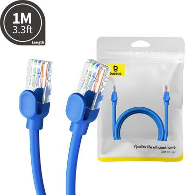 Baseus High Speed CAT6 Gigabit Ethernet Cable 0.5/1/23/5M-Galaxy Blue