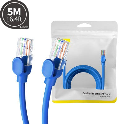 Baseus High Speed CAT6 Gigabit Ethernet Cable 0.5/1/23/5M-Galaxy Blue