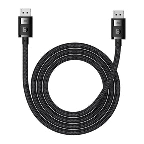 Baseus High Definition Series DP 8K to DP 8K Adapter Cable 1.5/2/3/5M-Cluster Black