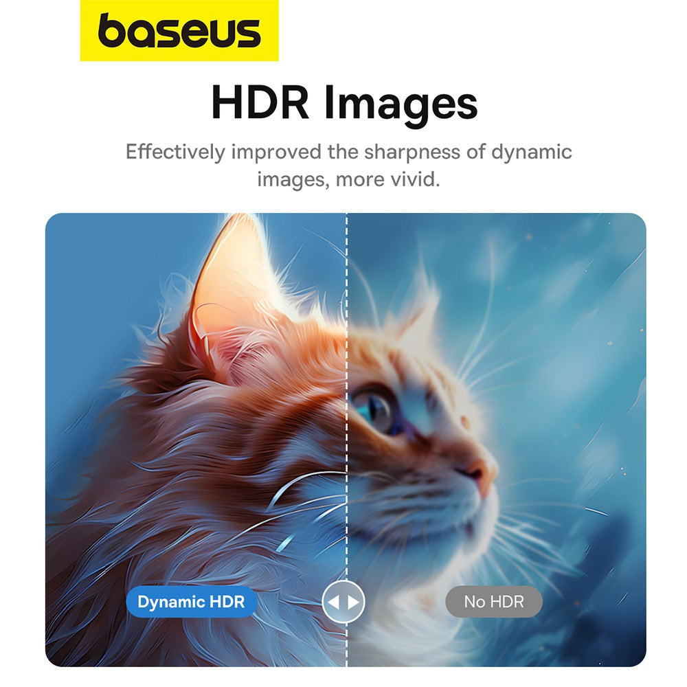 Baseus High Definition Series Type-C to DP 8K Adapter 2M-Cluster Black