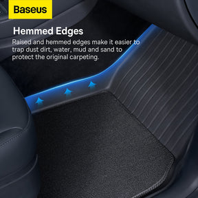 Baseus T-Space Series 6-Piece Floor Mat for Tesla Model Y Polypropylene Cluster