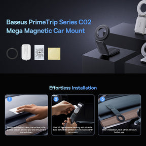 Baseus PrimeTrip Series C02 Mega Magnetic Car Mount Stick-on Version